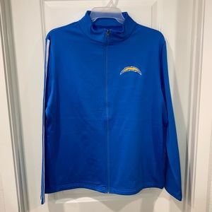 Los Angeles Charger Sweatshirt Full Zip New Without Tag Size L NFL TEAM APPAREL